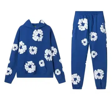 데님 티어스 네이비 셋업