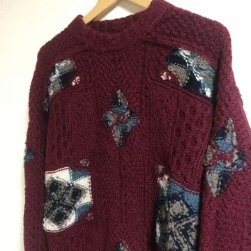 Vintage Aran Knit Fisherman 빈티지 아란 니트