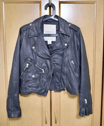 데님 앤 서플라이 랄프 로렌 가죽 자켓