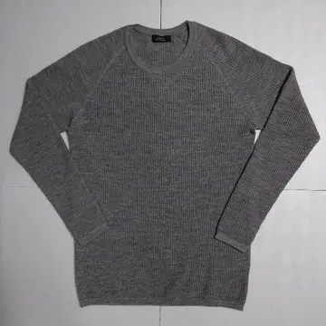 5351 POUR LES HOMMES 그레이 크루넥 스웨터