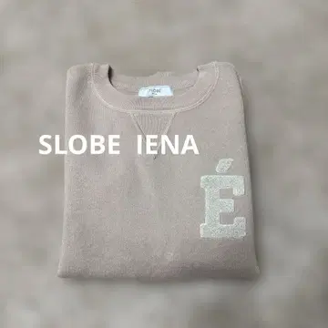 SLOBE IENA 사가 자수 맨투맨 니트 [ 미사용 ]