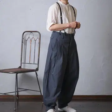 [ 미사용 새상품 ] 아시드 온 클라우드 서스펜더 팬츠