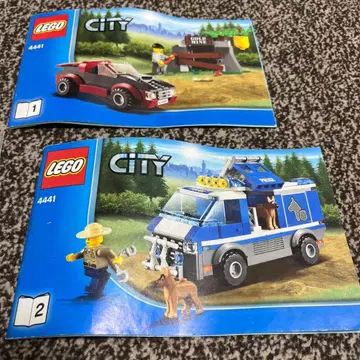 LEGO CITY 4441 포레스트 폴리스 도크 왜건