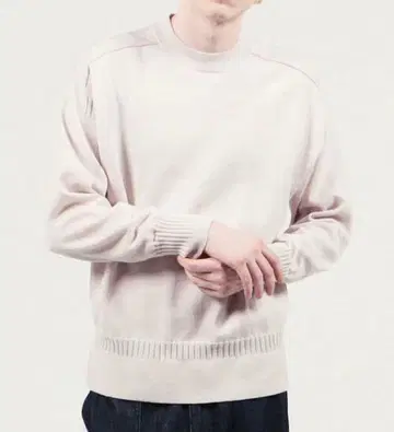 TOMORROWLAND 그레이지 크루넥 풀오버 니트 스웨터 S