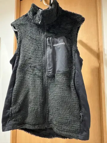 mont-bell 플리스 베스트 M 사이즈 블랙