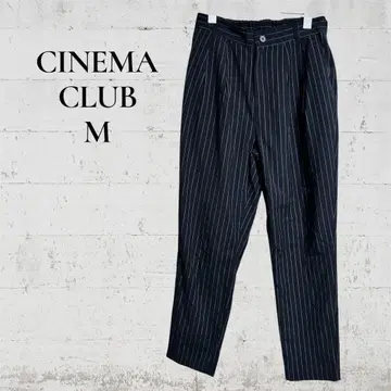 [ CINEMA CLUB ] [ M ] 슬랙스 스트라이프 비즈니스 심플