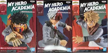 나의 히어로 아카데미아 피규어: 3체 세트