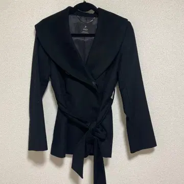 INED 이네드 코트 일본제 울 마크 안감 큐프라 100%