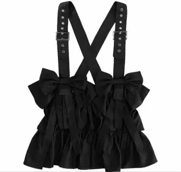 HEIHEI 리본 하네스 블랙