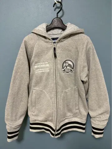 MICHELIN 미쉐린 그레이 후드 맨투맨 XL 사이즈