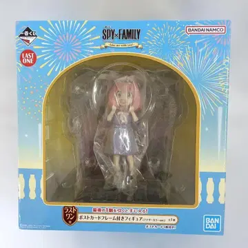 아냐 포저 라스트 원상 엽서 프레임 포함 피규어