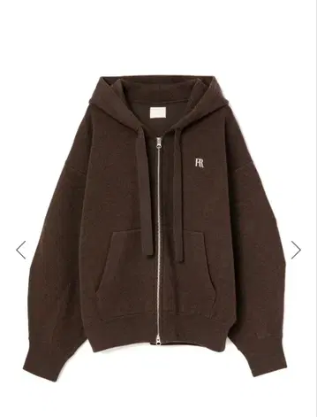 RIELERICHE 리엘리셰 Knit Hoodie (Brown)