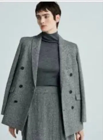 언클레이브 네프 트위드 테일러드 자켓 사이즈 1