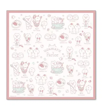 [ 미사용 ] 우사마루 파라 손수건