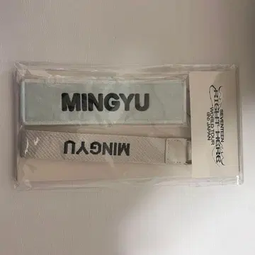 SEVENTEEN 민규 RIGHT HERE 와펜