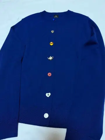 폴스미스 장식 버튼 가디건