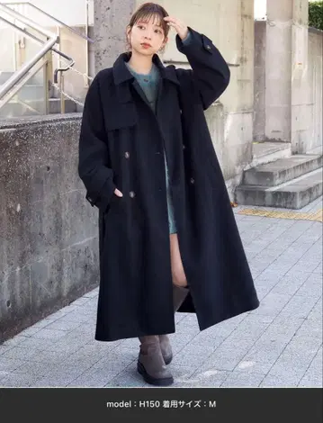 스탠드 칼라 트렌치 코트