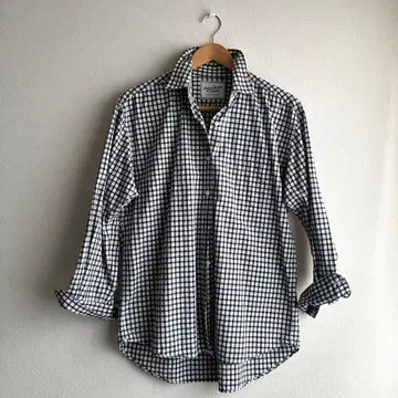 두지엠 클라세 오버 사이즈 체크 셔츠