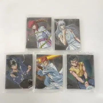 히코쿠지 유유백서 THE FINAL BLOW B상 전 5종 세트