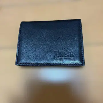 Dakota 블랙 가죽 코인 케이스