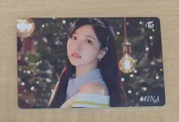 TWICE 미나 Doughnut 하이터치 트레이딩 카드
