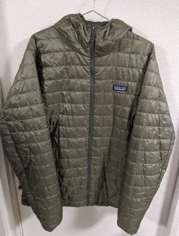 새상품급 Patagonia Nano Puff Hoody 올리브 L