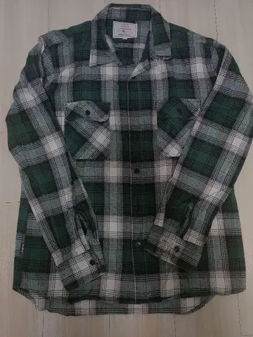 AVIREX 체크 무늬 셔츠 XL