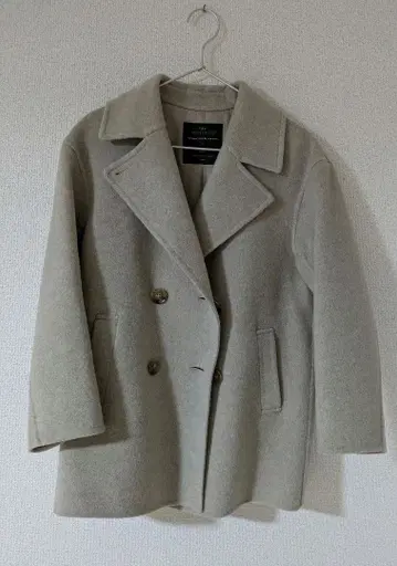 울 코트 23 구 라이트 베이지