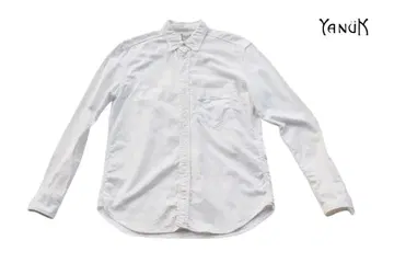 YANUK 야누크 버튼 다운 셔츠 S 일본제 아이보리