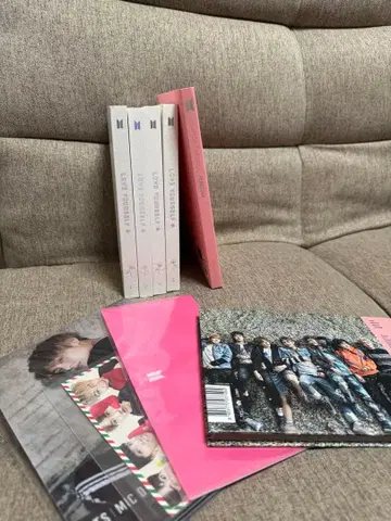 BTS LOVE YOURSELF 시리즈 전 4권 세트 덤 포함