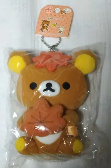 한정판 리락쿠마 단풍만쥬로 느긋하게 히로시마 한정 볼체인 마스코트