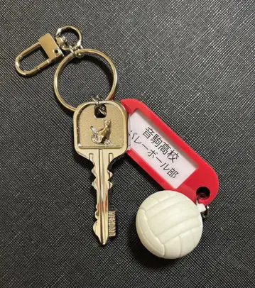 하이큐 트레이딩 고교명 포함 열쇠 참 키링 네코마