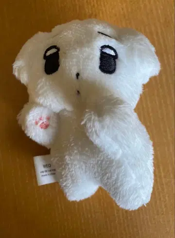 aespa 윈터 봉제 인형 마스터 엎드린