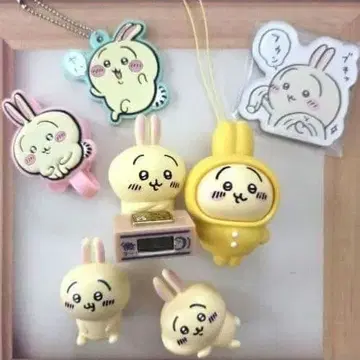 치이카와 (먼작귀) 토끼 종이상자 워치 캐릭터 마그네틱 파자마 마스코트
