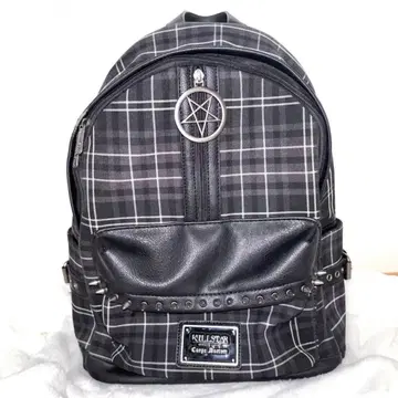 레어 KILLSTAR 체크 백팩 백팩