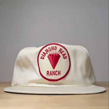 USA제 80s DIAMOND HEAD RANCH 캡 기업 로고