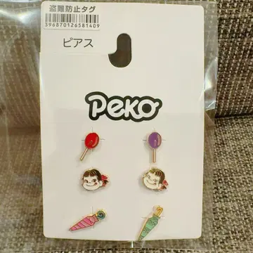 새상품 페코짱 귀걸이 후지야