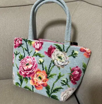 페이 라난큐러스 토트백 미사용 새상품 그레이