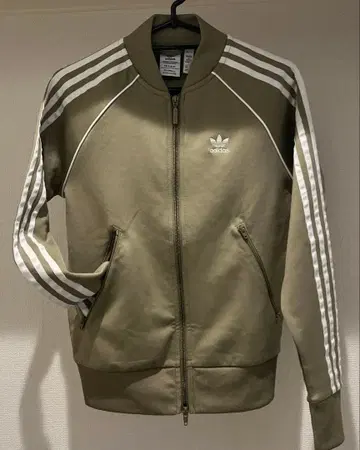 adidas 올리브색 집업 자켓 JS