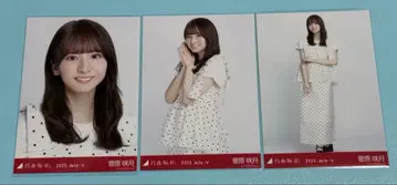 노기자카46 브로마이드 스가와라 사츠키 도트 3종 컴프