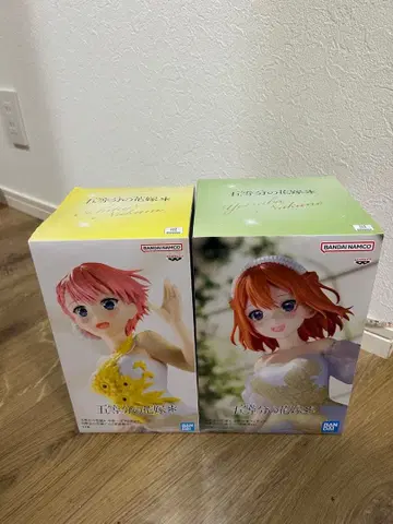 5등분의 신부 최신 피규어 2개 세트