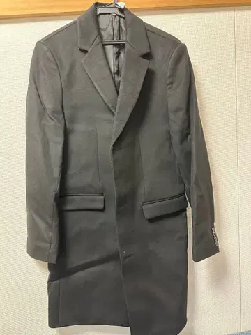 ZARA MAN 체스터 코트 그레이