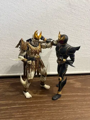 진골조각 가면라이더 쿠우가 얼티밋 폼 다그바 제바 세트