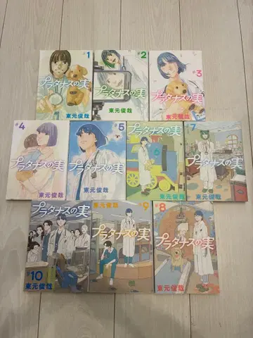 플라타너스 열매 1-10권 10책 거의 렌탈 업