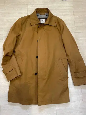 정장 셀렉트 브라운 스텐카라 코트