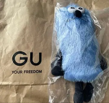 퍼펫 순순 파우치 GU 콜라보 봉제 인형