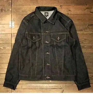 DRESS HIPPY 데님 자켓 다크 데님