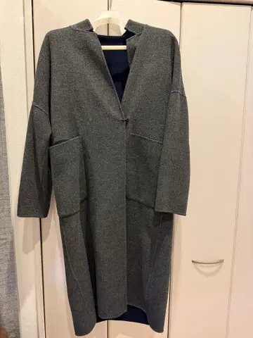 Deuxieme ClasseMUSE 그레이 롱 코트