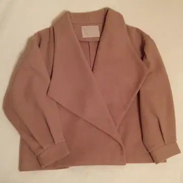 31 Sons de mode 핑크 베이지 숏코트 36 사이즈