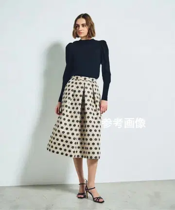 그레이스 콘티넨탈/Grace Class/턱 슬리브 긴팔 니트